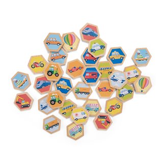 Memory spel - voertuigen